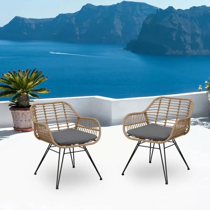30% off (ready to ship) Indoor Outdoor Rattan Chair for garden ,Patio ,Pergola