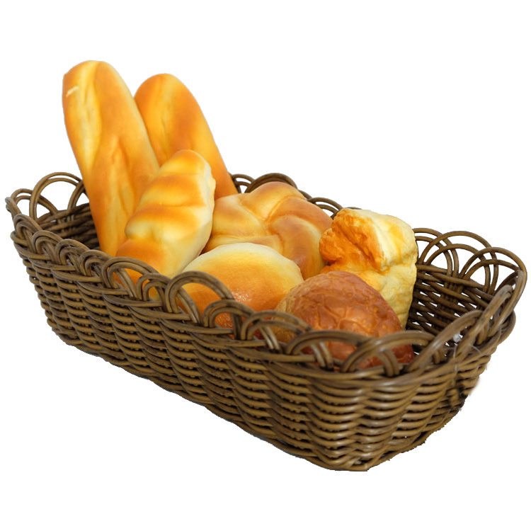 Hand-woven PE Rattan Bread Storage Tray GL-0002 PC