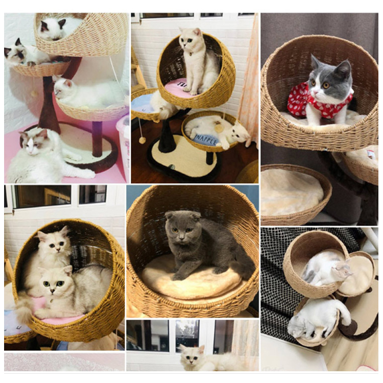 Woven Comfortable pet cat pet dog house  GL-0542PC