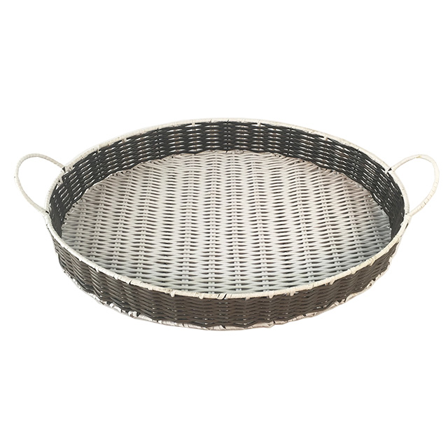Hand-Woven Rattan Fruit Serving Tray GL-0009 PC