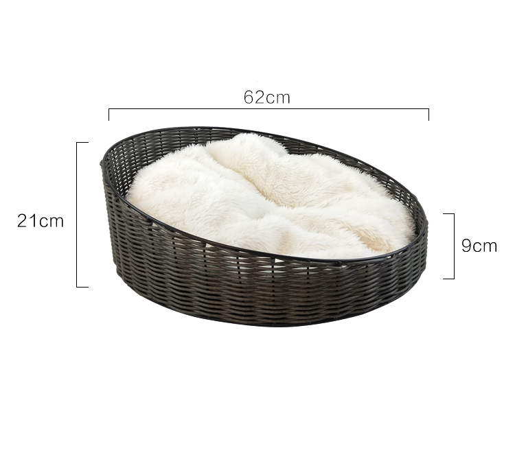 Woven Comfortable  Plush Pet Bed  GL-1375 PC