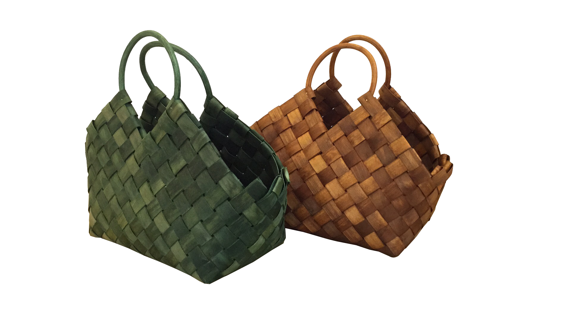 Woodchip Woven Basket Bag GL-0364 PC
