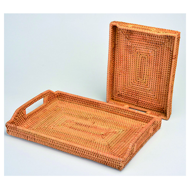 Hand-woven Rattan Storage Tray Set GL-0136 S2