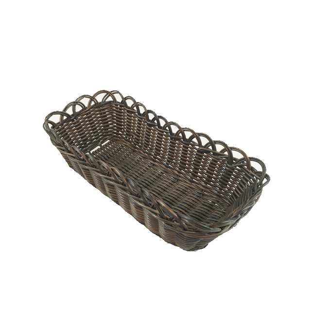 Hand-woven PE Rattan Bread Storage Tray GL-0002 PC