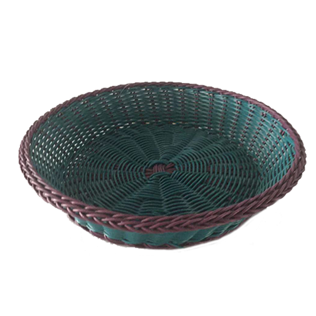 Hand-woven PE Rattan Round Storage Tray GL-0017 PC