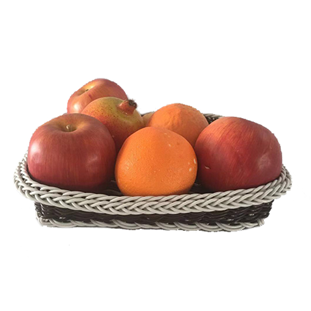 PE Rattan Square Multicolor Blending Storage Tray GL-0020 PC