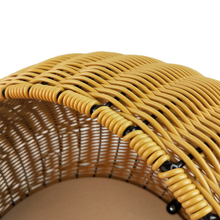 Woven PE Rattan Semicircle Pet House GL-1367 PC