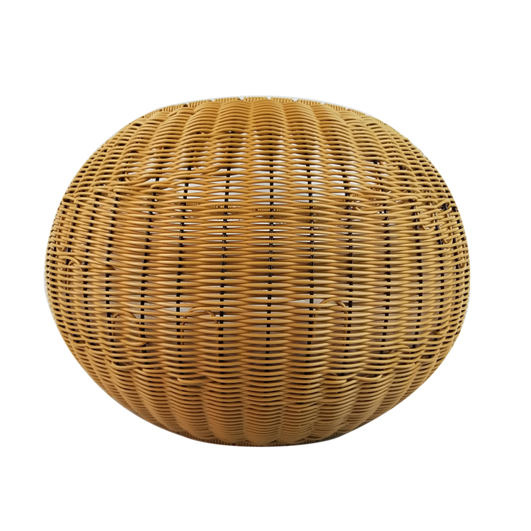 Woven PE Rattan Semicircle Pet House GL-1367 PC
