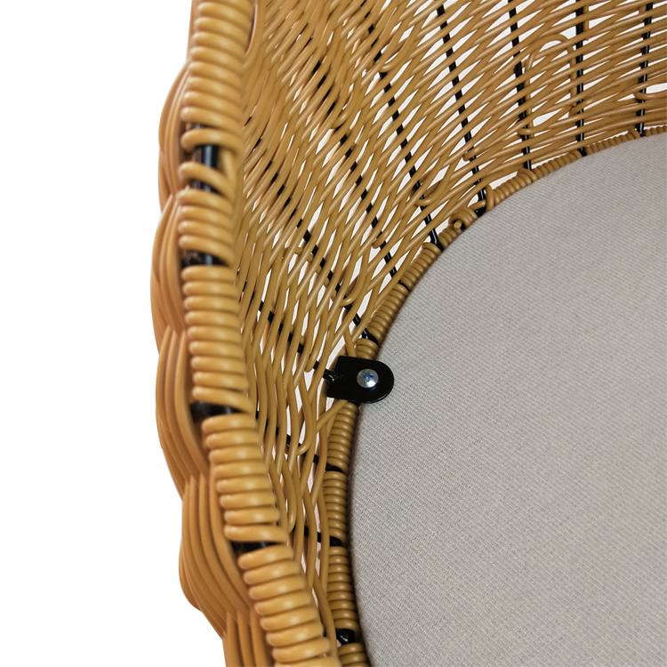 Woven PE Rattan Semicircle Pet House GL-1367 PC