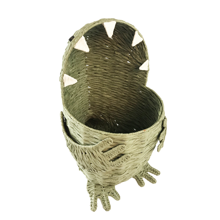 Hand Woven Paper Rope Storage Basket GL-0680 PC