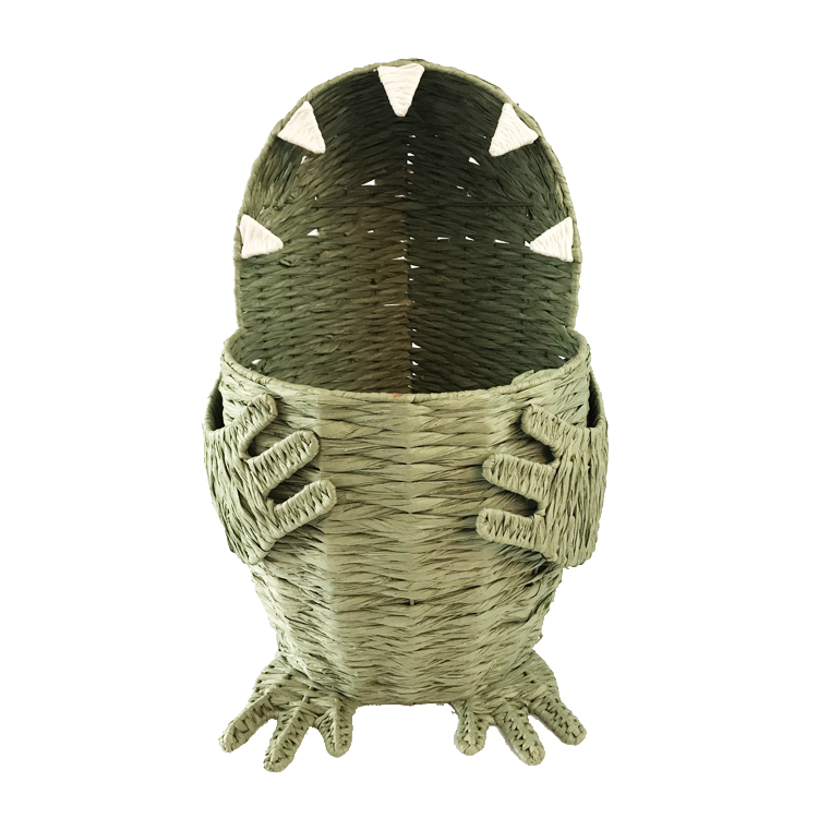 Hand Woven Paper Rope Storage Basket GL-0680 PC