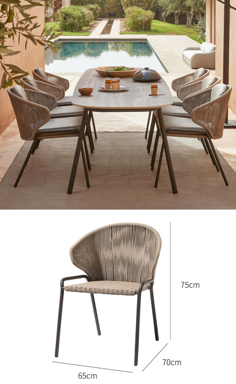 Woven Outdoor Dining Chair YILIN