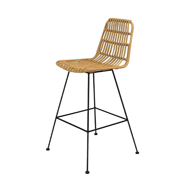 Woven PE Rattan Bar Chair Without Handrails YL-00060