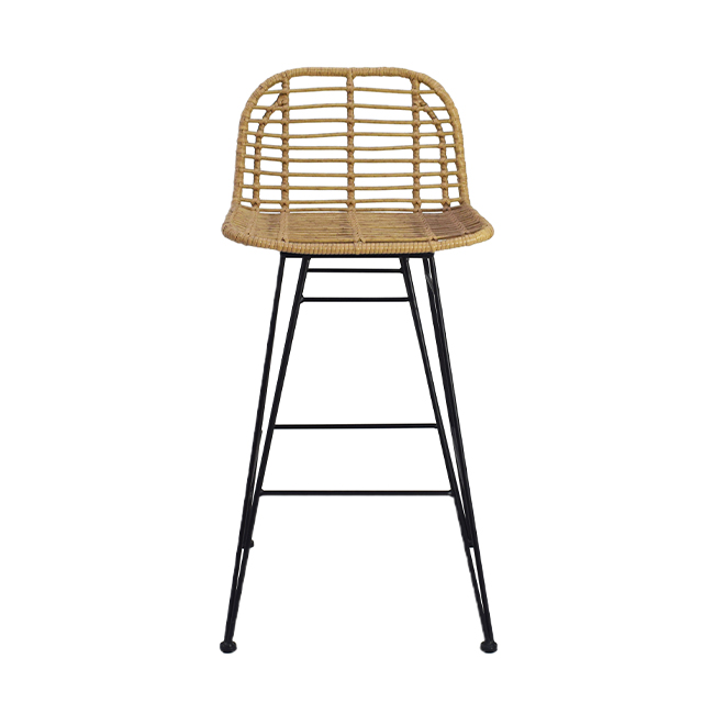 Woven Outdoor Bar Stool Without Armrests YL-00059