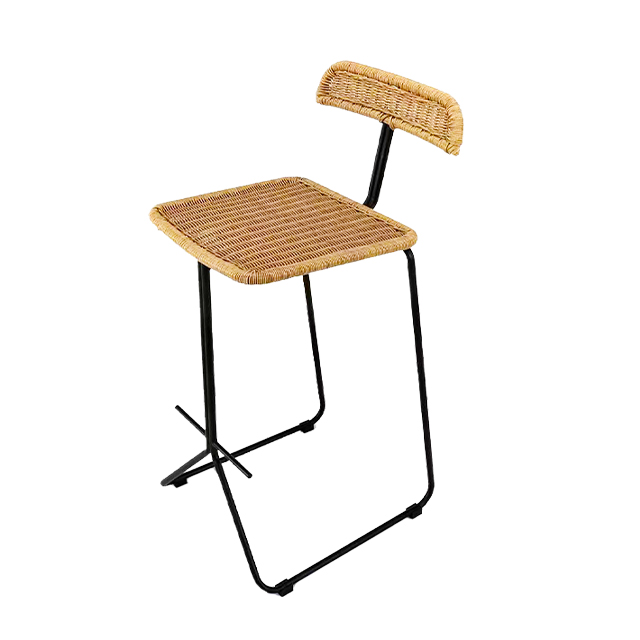 Woven Outdoor Bar Stool Without Armrests YL-00039
