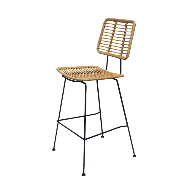 Hand-Woven Outdoor High Counter Stool YL-00134