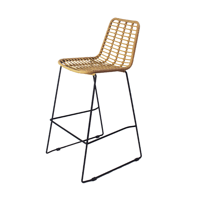 Hand-Woven Outdoor Bar Stool YL-00061